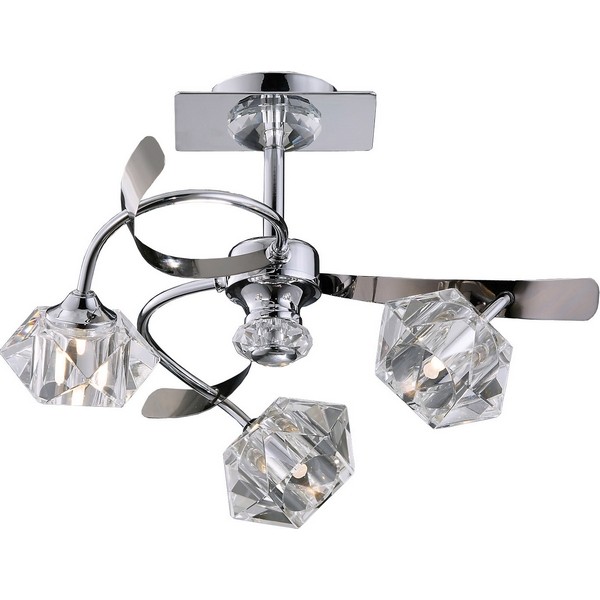 Потолочная люстра 91713 09 1713 0113 03 chrome + black chrome Потолочная люстра 91713 09 1713 0113 03 chrome + black chrome