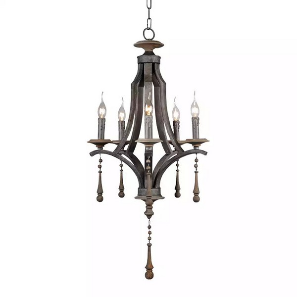 Подвесная люстра Gauthier CH055-5-ABG