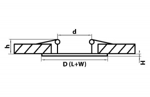 Точечный светильник Levigo 010037