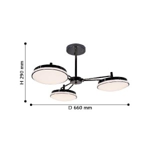 Потолочная люстра Ledante 2470-3P