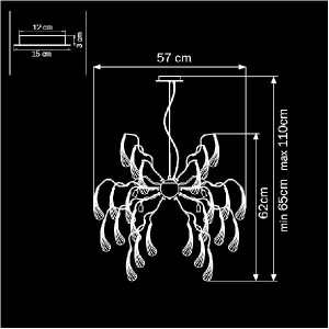 Потолочная люстра MANICA 794194
