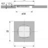 Точечный светильник Quadro Point 686940