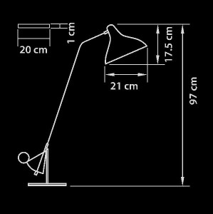 Интерьерная настольная лампа MANTI 764907