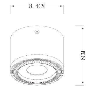 Точечный светильник Studio A4105PL-1WH