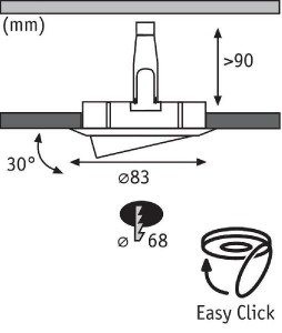 Точечный светильник 98878