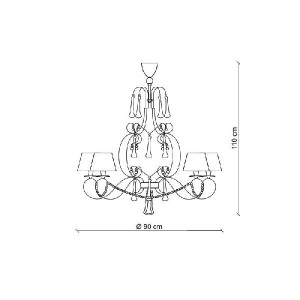Подвесная люстра 114 1140
