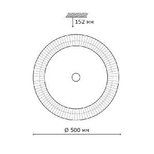 Настенно-потолочный светильник Brilliance 2038/EL