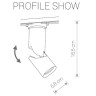 Трековый светильник Profile Show 9424