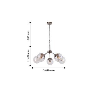 Подвесная люстра Particulis 2200-5P