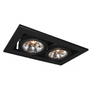 Точечный светильник Cardani Medio A5930PL-2BK