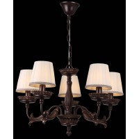 Подвесная люстра Renaissance RENAISSANCE 11381/5C BROWNCOPPERGLD