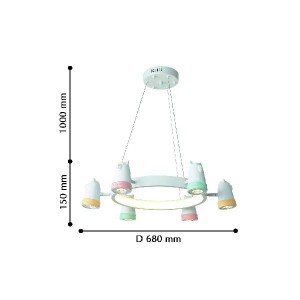 Подвесная люстра Taddy bears 2449-6P
