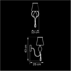 Бра Escica 806610