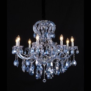 Подвесная люстра Milano Milano 10651/8C CHROME, SAPPHIRE