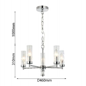 Подвесная люстра Aesthetic 2672-5P