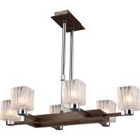 Потолочная люстра 473 473-06-17 chrome + wengue