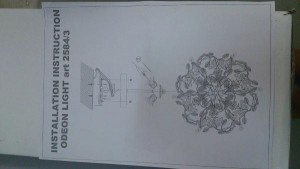 Потолочная люстра Arelata 2584/3