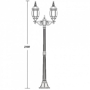 Наземный фонарь 83408L A Bl