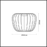 Интерьерная настольная лампа Ulla 4106/7TL