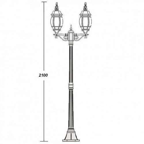 Наземный фонарь  83408L A Gb