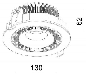 Точечный светильник Shop 565105