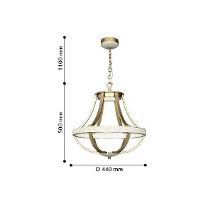 Подвесная люстра Safina 2496-2P