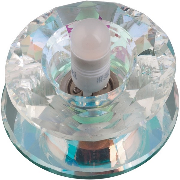 Точечный светильник Luciole DLS-L117 G9 GLASSY/RAINBOW Точечный светильник Luciole DLS-L117 G9 GLASSY/RAINBOW