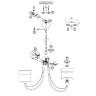 Подвесная люстра Taisia FR5683PL-05CH