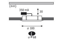 Точечный светильник 98352