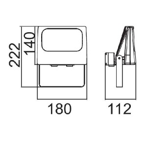 Прожектор уличный W6170