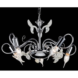 Подвесная люстра Beauty BEAUTY 70045-5C CHROME