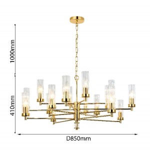 Подвесная люстра Aesthetic 2673-16P