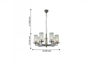 Подвесная люстра Assembly 2374-7P