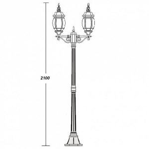 Наземный фонарь 83408L A W