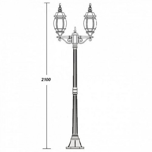Наземный фонарь  83408L A W