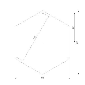 Наземный фонарь Columba GL 1022F
