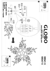 Потолочная люстра Flash 68541-5