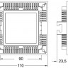 Точечный светильник LED Panel 565155