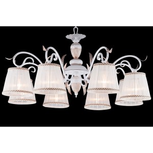 Подвесная люстра Iris IRIS 11389/8C WHITE GOLD