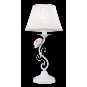 Интерьерная настольная лампа Olga OLGA 11384/1T WHITE SILVER