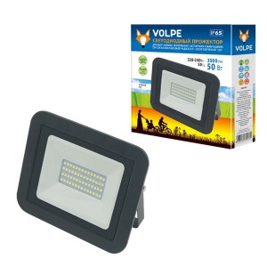 Прожектор уличный  ULF-Q511 50W/DW IP65 220-240В BLACK картон