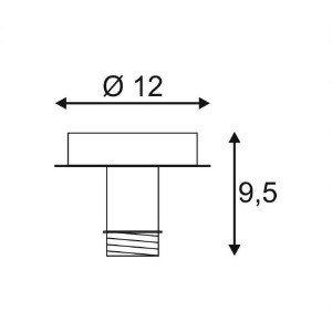 Точечный светильник Fenda 155552