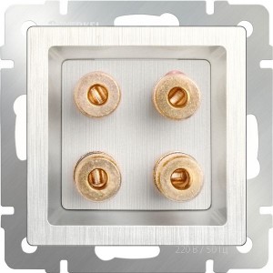 Розетка  WL13-AUDIOx4