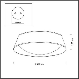 Потолочный светильник Sapia 4157/5C