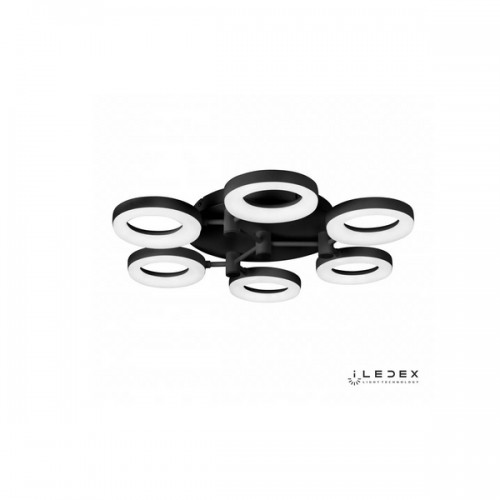 Потолочная люстра Jomo FS-014-X6-(B) 72W BK