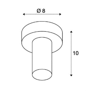Точечный светильник Fitu 1002166