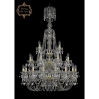 Подвесная люстра 11.11 11.11.16+8+4.300.3d.XL-128.Gd.Sp