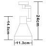 Трековый светильник Nido A5108PL-1BK