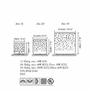 Наземный светильник AMS AMS 20 CORTEN