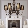 Подвесная люстра Fabione LDP 1200-6 BK